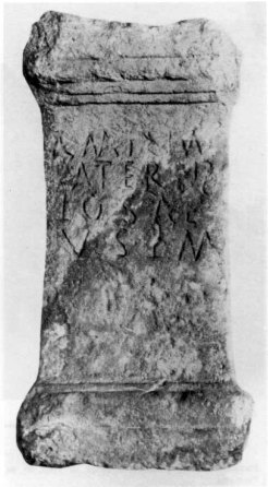 Ara de Losae procedente de Lerate, Guesálaz (Navarra). Museo de Navarra.